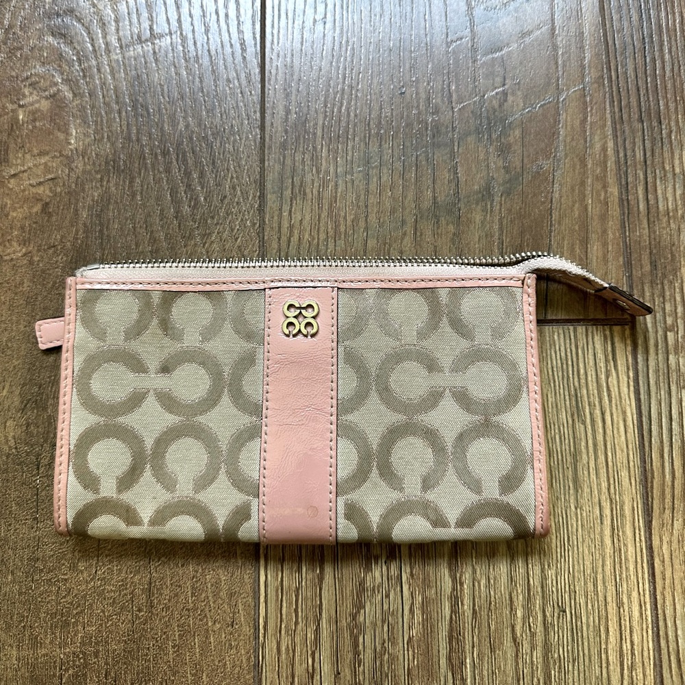 Authentic Coach Wallet Used